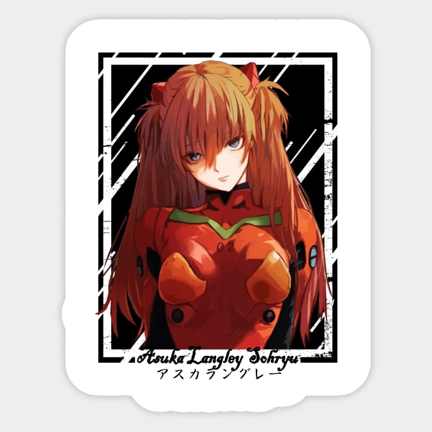 Asuka Sticker by Kaniart